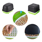 Germination Tray Soilless Hydroponic Seedling Germination Tray Germination Kit Wheat Grass Soybean Green Hydroponic Nursery