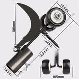 Portable Gap Weeder Grass Trimmer Adjustable Length Weed Weeding Lawn Weed Remover No Need To Bend Down Gardening Mowing Tool