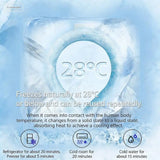 Cooling Tube and Ice Ring for Neck Offers Instant Relief from Heat Ideal for Outdoor Use