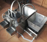 Portable Grain Rinsing Machine With Rolling Base Flexible Movement For Rural Processing Stalls Farms And Temporary Working Areas