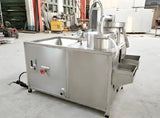 Portable Grain Rinsing Machine With Rolling Base Flexible Movement For Rural Processing Stalls Farms And Temporary Working Areas