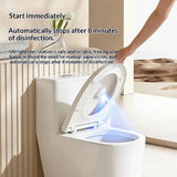 Portable Toilet Sterilizer Lamp USB Rechargeable Safe Mini Toilet Sterilizer Germicidal Shoe Cabinet Home Use