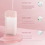 Portable electric water floss - a household oral rinser for teeth cleaning and freshening
