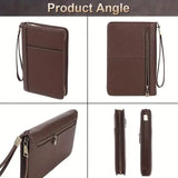 Portable Cigar Storage Bag with Multiple Compartments, Travel Organizer for Cigars and Accessories, Compact and Durable Case