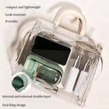 2-in-1 Portable Pet Water Bottle with Food Container - Foldable Travel Dispenser for Dogs & Cats Leakproof Outdoor Hydration
