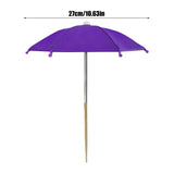 Portable Water Resistant Plant Umbrella, Outdoor Rain Sun Cover for Potted Plants, Garden Protection Canopy for Patio Balcony