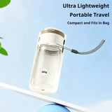 Pet Travel Water Bottle Portable with Food Container Foldable 2in1 Pet Outdoor Bowl Puppy Dog Cat Travel Drinking Food Feeder ﻿