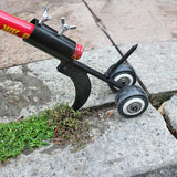 Portable Gap Weeder Grass Trimmer Adjustable Length Weed Weeding Lawn Weed Remover No Need To Bend Down Gardening Mowing Tool
