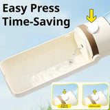 Portable Pet Water Bottle For Dogs Cats Foldable Travel Feeder Leakproof Outdoor Drinking Cup With One Button Dispensing Accesso