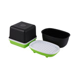 Germination Tray Soilless Hydroponic Seedling Germination Tray Germination Kit Wheat Grass Soybean Green Hydroponic Nursery