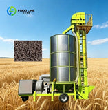Portable Grain Dryer for Corn Wheat Rice  Automatic Grain Drying Machine with Hot Air Circulation Energy Saving Design