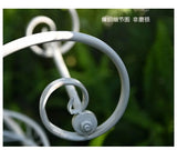 Portable Iron Garden Cart Mobile Plant Stand for Pots and Decor Balcony  Flower Holder Stylish Rolling Storage Rack for Outdoor