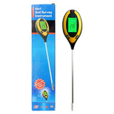 Portable Soil PH and Humidity Tester Nutrient Water Tester High Precision Household Gardening Flower Grass Fertility Meter 1PC