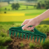 Portable Manual Seed Spreader Gardening Tool Soil Puncher Planting Seeder for Garden Lawn Flower Bed - Seed Dispenser Loosener