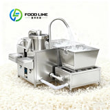 Portable Grain Rinsing Machine With Rolling Base Flexible Movement For Rural Processing Stalls Farms And Temporary Working Areas