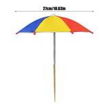 Portable Water Resistant Plant Umbrella, Outdoor Rain Sun Cover for Potted Plants, Garden Protection Canopy for Patio Balcony