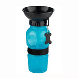 Portable Pet Water Bottle Leak Proof Press Type Dog Cat Travel Drinking Cup Outdoor Walking Hiking Puppy Kitten Water Dispenser
