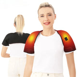 Shoulder Neck Heating Massage Shawl Cervical Wrap 3 Temperature Levels Thermal Compress Electric Heating Pad Winter Body Warmer