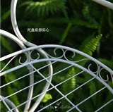 Portable Iron Garden Cart Mobile Plant Stand for Pots and Decor Balcony  Flower Holder Stylish Rolling Storage Rack for Outdoor