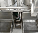 Portable Grain Rinsing Machine With Rolling Base Flexible Movement For Rural Processing Stalls Farms And Temporary Working Areas