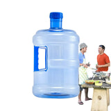 5L/7.5L Thickened PET Water Bottle with Handle Water Canteen for Picnic Outdoor Hiking Camping Multifunctional Pure Water Jug