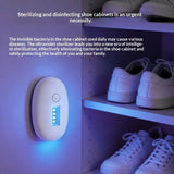 Portable Toilet Sterilizer Lamp USB Rechargeable Safe Mini Toilet Sterilizer Germicidal Shoe Cabinet Home Use
