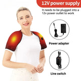 Shoulder Neck Heating Massage Shawl Cervical Wrap 3 Temperature Levels Thermal Compress Electric Heating Pad Winter Body Warmer