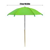 Portable Water Resistant Plant Umbrella, Outdoor Rain Sun Cover for Potted Plants, Garden Protection Canopy for Patio Balcony