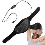Electric Neck Heating Pad Neck and Shoulder Heating Pad 5 Temperature Modes Adjustable USB Heated Neck Warmer for Neck Relax