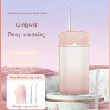 Portable electric water floss - a household oral rinser for teeth cleaning and freshening