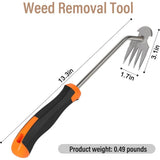 Portable Garden Weeder Tool,for Garden Hand Tools for Vegetable Gardening Backyard Farm Planting & Uprooting Weeding Tool