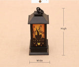 Halloween Portable LED Lanterns Witch Castle Ghost Pumpkin Decor for Parties Events Lighthouse-Inspired Atmosphere Perfect Gift