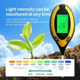 Portable Soil PH and Humidity Tester Nutrient Water Tester High Precision Household Gardening Flower Grass Fertility Meter 1PC