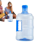 5L/7.5L Thickened PET Water Bottle with Handle Water Canteen for Picnic Outdoor Hiking Camping Multifunctional Pure Water Jug