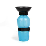 Portable Dog Water Bottle 500ML Collapsible Pet Travel Drinking Cup Squeeze Water Feeder Bowl for Dogs Cats
