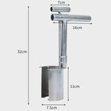 Portable Handheld Plant & Fruit Tree Seedling Transplanter, Bucket-Style Transplanter, Digging Hoe, Seedling Extractor