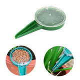 Plant Seed Sower  File Adjustable Planter Hand Held Seeding Dispenser Accessory Flower Grass Plant Seeder Garden Multifunction