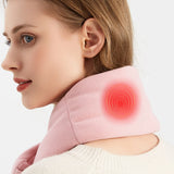 Electric Neck Heating Scarf winter warm Heated Scarfs soft Three-gear Temperature Control Neck Wrap Warmer no battery