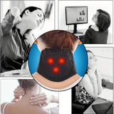 Self-Heating Magnetic Neck Brace  Soft, Portable Cervical Pillow with Spontaneous Warming