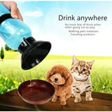 Portable Pet Water Bottle Leak Proof Press Type Dog Cat Travel Drinking Cup Outdoor Walking Hiking Puppy Kitten Water Dispenser