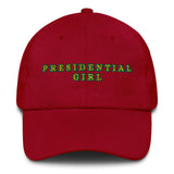 PRESIDENTIAL GIRL® - GREEN AND GOLD CAP