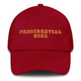 PRESIDENTIAL GIRL® - GOLD AND PINK CAP