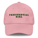 PRESIDENTIAL GIRL- GREEN AND BLACK CAP