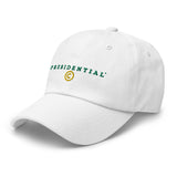 Presidential  White Hat (Green and Gold)