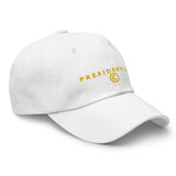 Presidential® C  Hat White Gold Letters