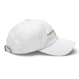 Presidential  White Hat (Green and Gold)