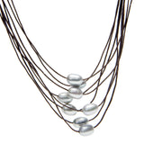 Birkita Multi-Strand Pearl Necklace - Presidential Brand (R)