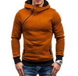 Mens Zipper Pullover Hoodie in Black - Presidential Brand (R)