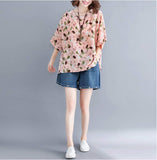Womens Pattern Loose Fit Top - Presidential Brand (R)