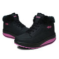 Warm Fur Lining Rocker Sole Platform Boots Women Casual Shoes - Presidential Brand (R)